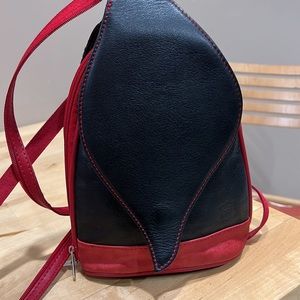 BCS Budapest leather back pack bag
